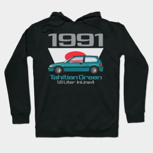 Tahitian Green Hoodie